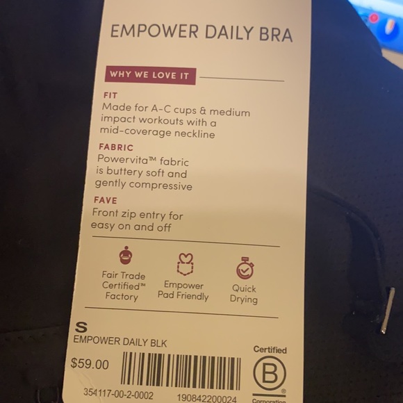 Athleta Empower Daily Bra - Picture 3 of 7